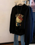 Cuteness Overload! Hello Kitty Printed Sweatshirt