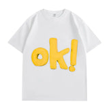 EVERYTHING'S OK TEE-Yellow