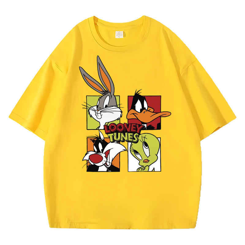 🐰4-Panel Print Tee- Wearable Art Gallery