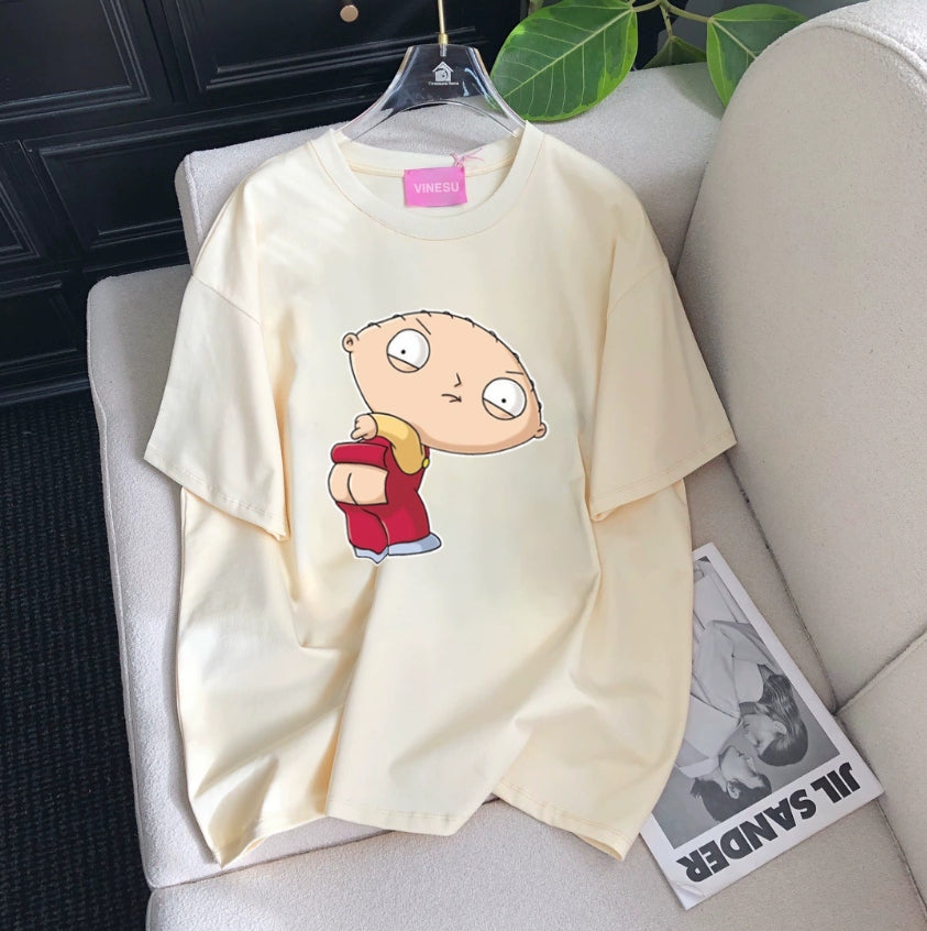 Stewie Printed Heavyweight T-shirts #3