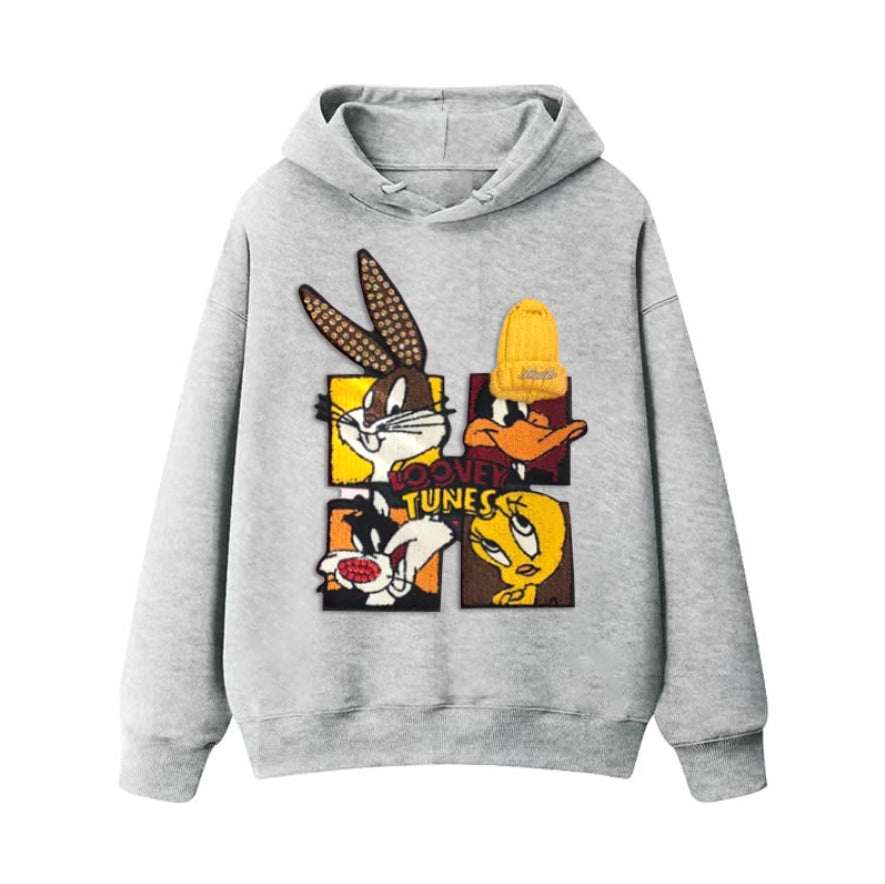 🐰Looney Tunes - Themed Hoodie: Showcase Cartoon Charm