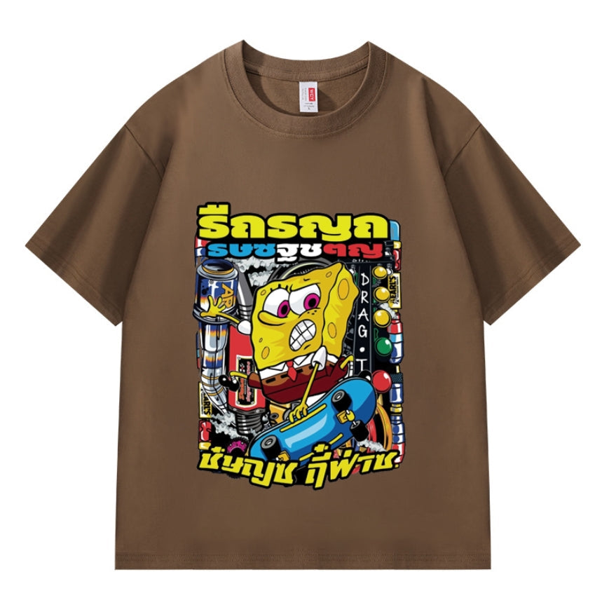 SpongeBob Printed Heavyweight T-shirts