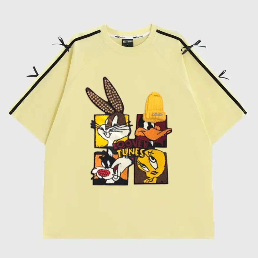 🐰2025 New Fashionable 3D Bow Print Tee