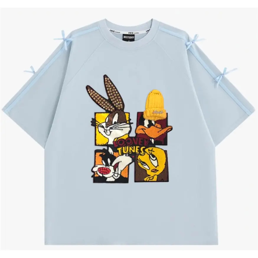 🐰2025 New Fashionable 3D Bow Print Tee