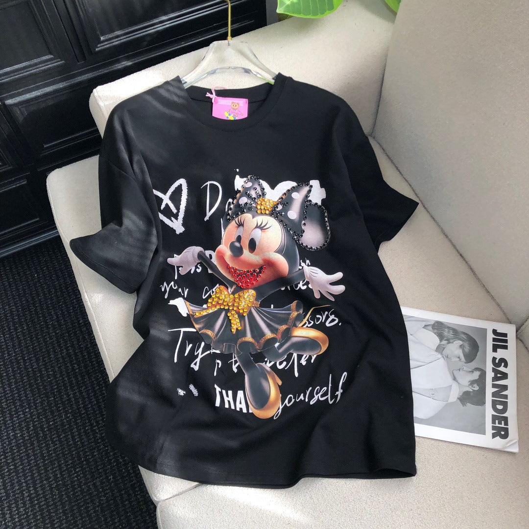 Minnie diamond tee