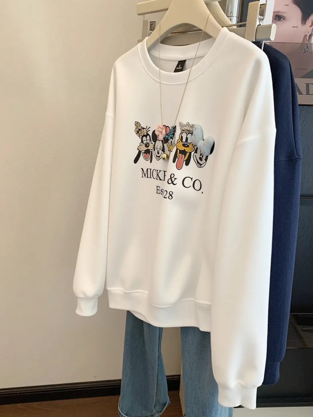 Can't Resist the Cuteness!  Cartoon 3D Decor Sweatshirt