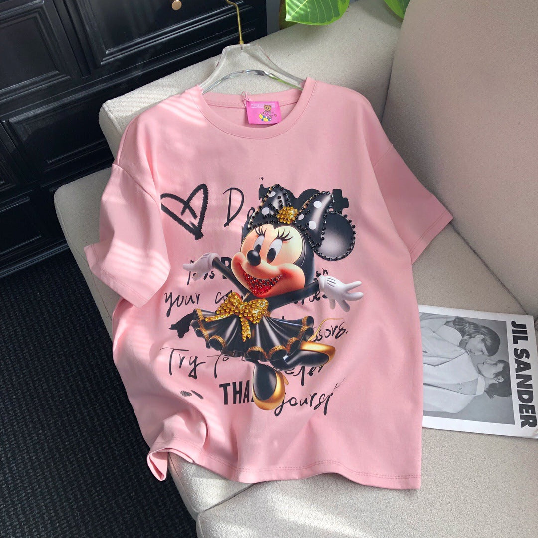 Minnie diamond tee