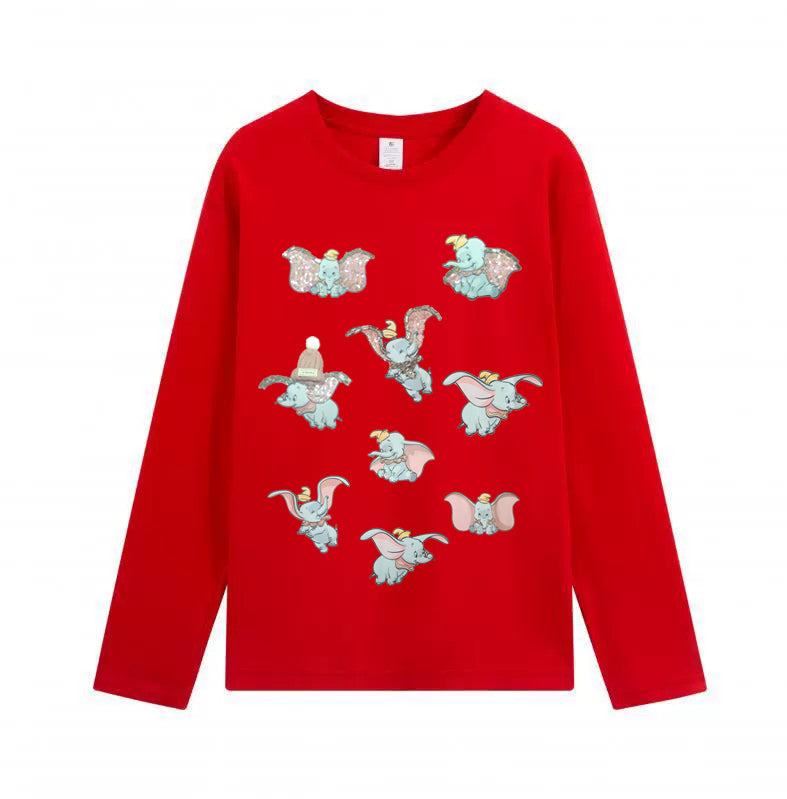 3D Embroidered🌺 3D Wool Hat Design Long Sleeve Heavyweight Tee