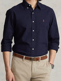 Garment-Dyed Cotton Shirt(Buy 2 Free Shipping)