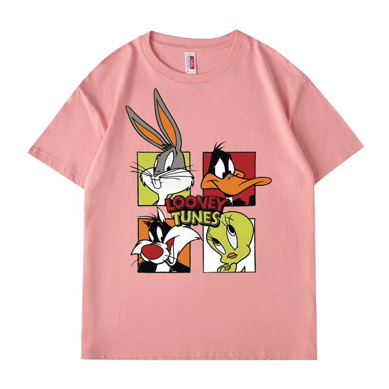 🐰4-Panel Print Tee- Wearable Art Gallery