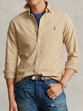 Garment-Dyed Cotton Shirt(Buy 2 Free Shipping)