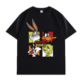 🐰4-Panel Print Tee- Wearable Art Gallery