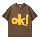 EVERYTHING'S OK TEE-Yellow