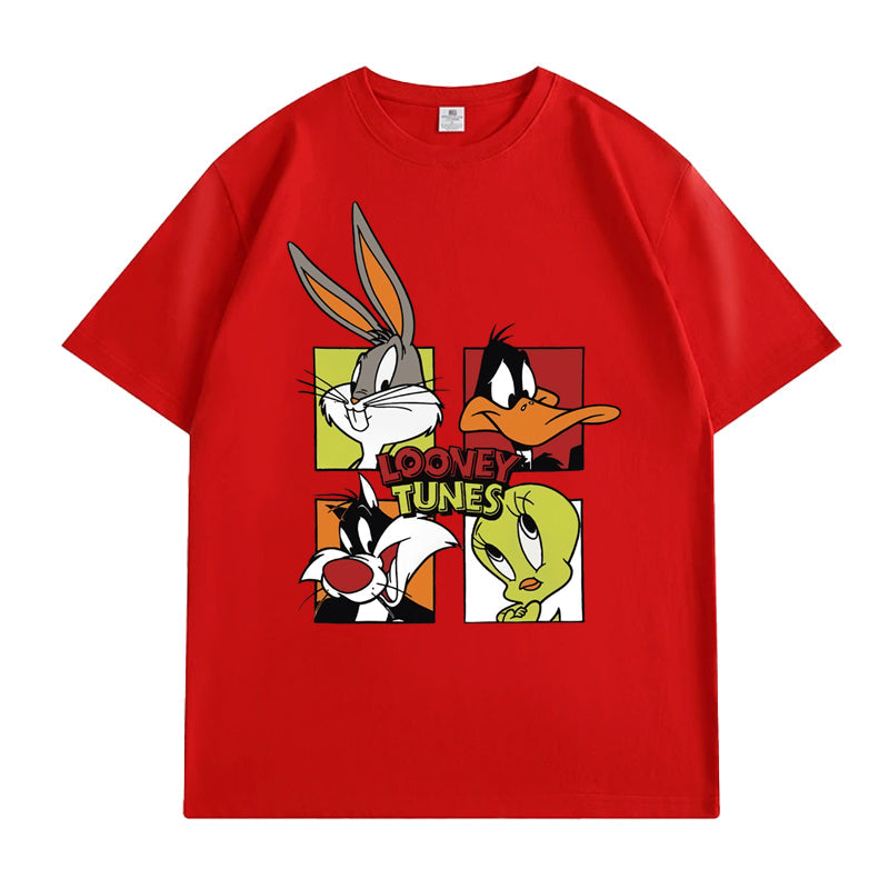 🐰4-Panel Print Tee- Wearable Art Gallery