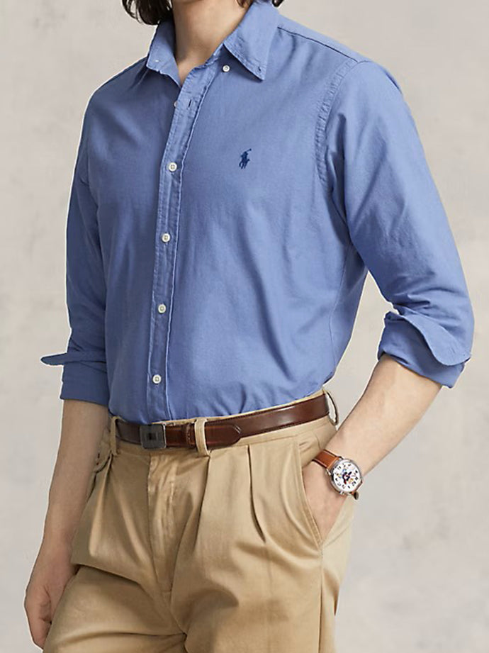 Garment-Dyed Cotton Shirt(Buy 2 Free Shipping)