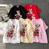 MN-Retro Printed Heavy Industry Short Sleeve T-Shirt