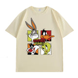 🐰4-Panel Print Tee- Wearable Art Gallery