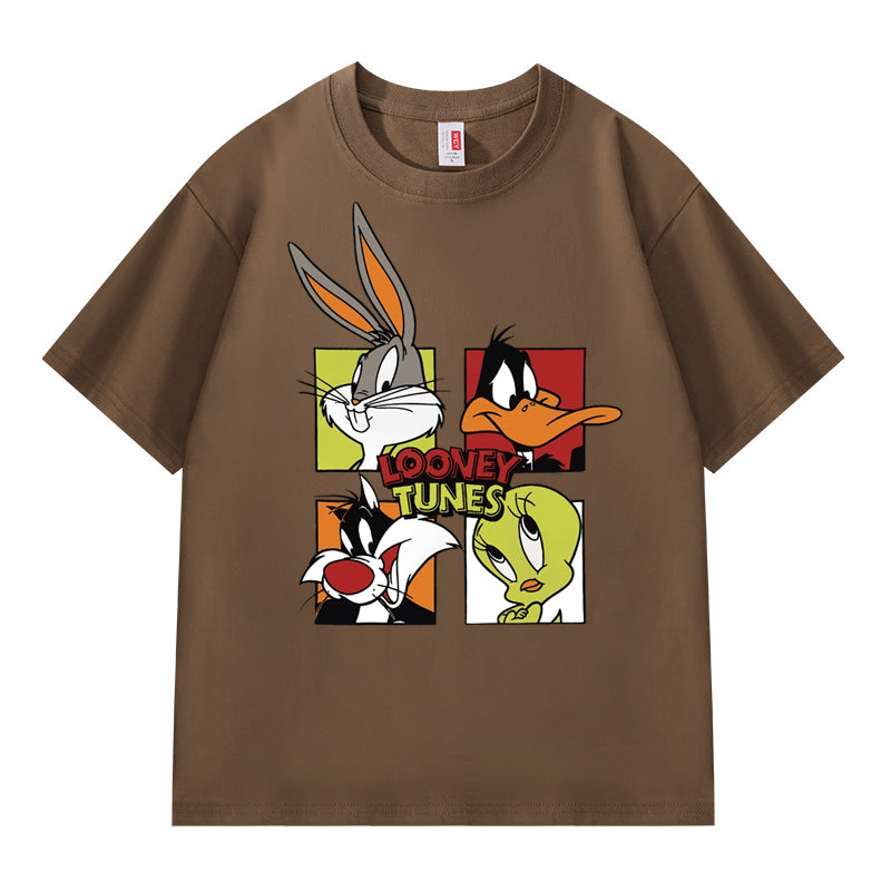 🐰4-Panel Print Tee- Wearable Art Gallery