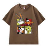 🐰4-Panel Print Tee- Wearable Art Gallery