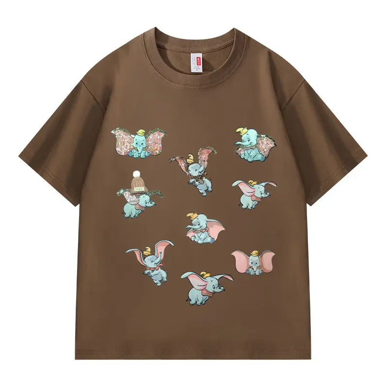 3D Embroidered🌺 3D Wool Hat Design Heavyweight T-Shirt
