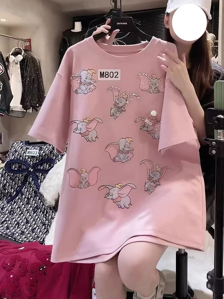 3D Embroidered🌺 3D Wool Hat Design Heavyweight T-Shirt