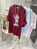 Heavy - Duty Diamond - Studded Mickey T - shirt🎀 A Must - Have for Fashionistas