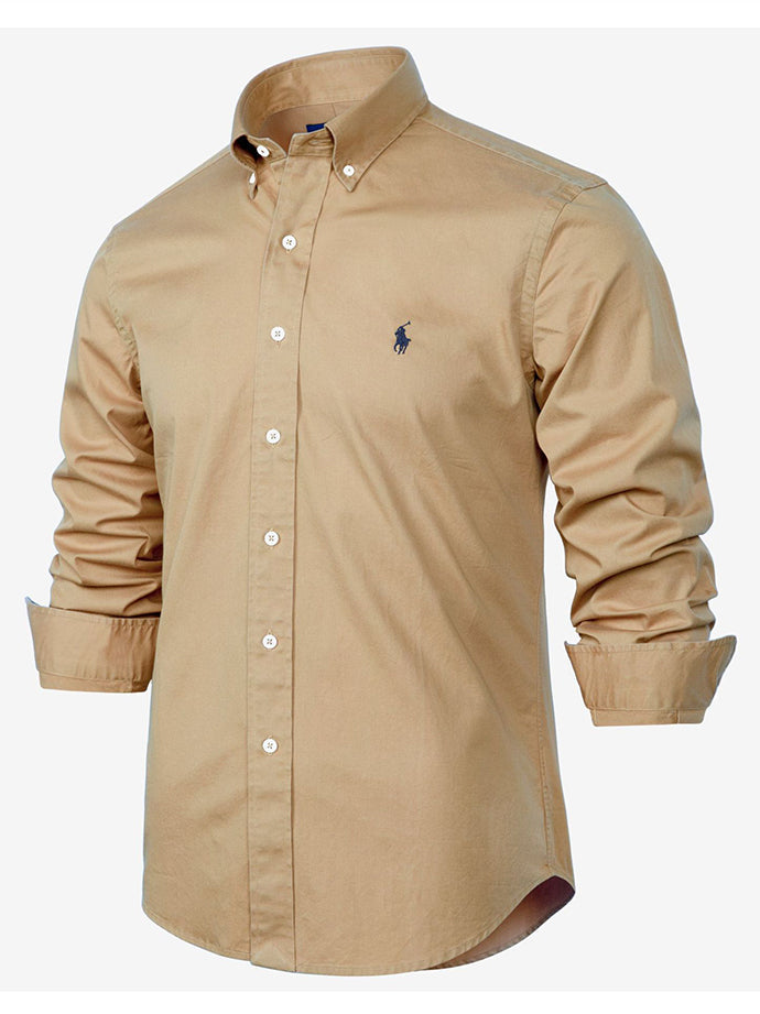 Garment-Dyed Cotton Shirt(Buy 2 Free Shipping)