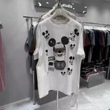🎀Heavy work-3D pattern hand-beaded Tee