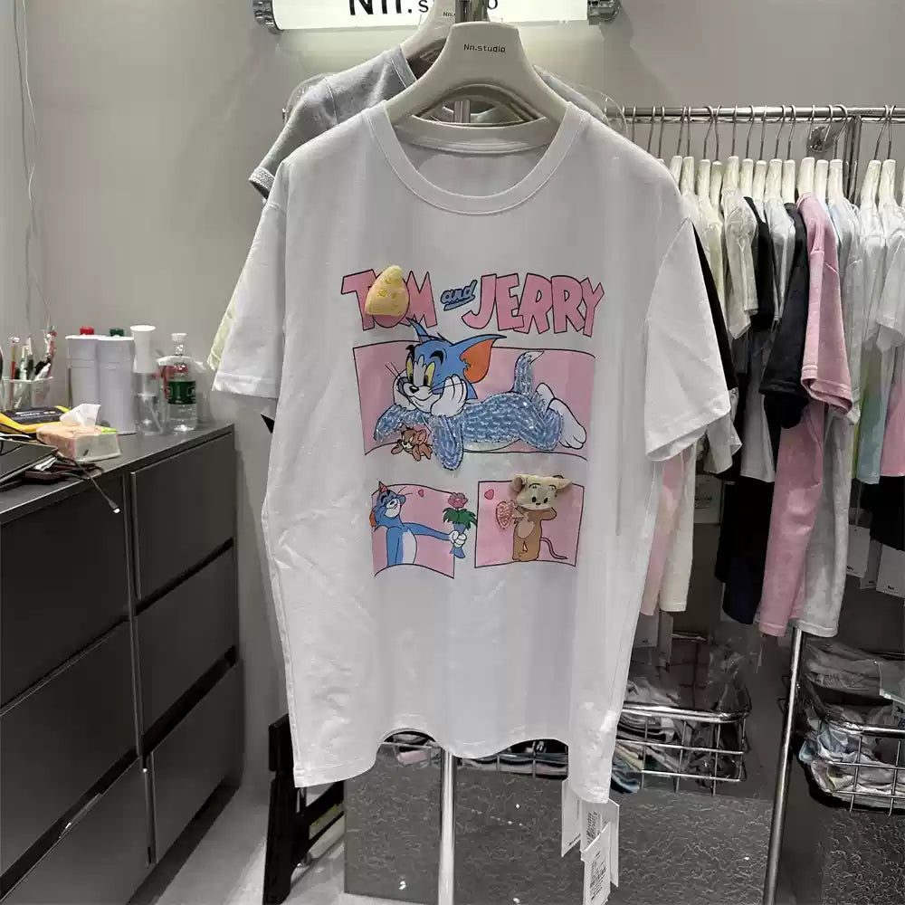 Tom and Jerry - Themed T - shirt: Wear the Classic Cartoon Fun