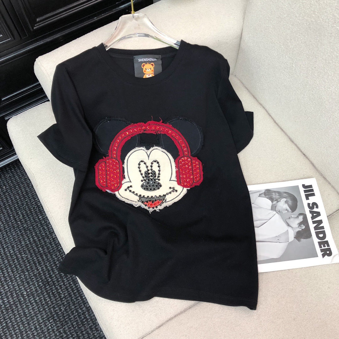Mickey Diamond Short Sleeve Tee