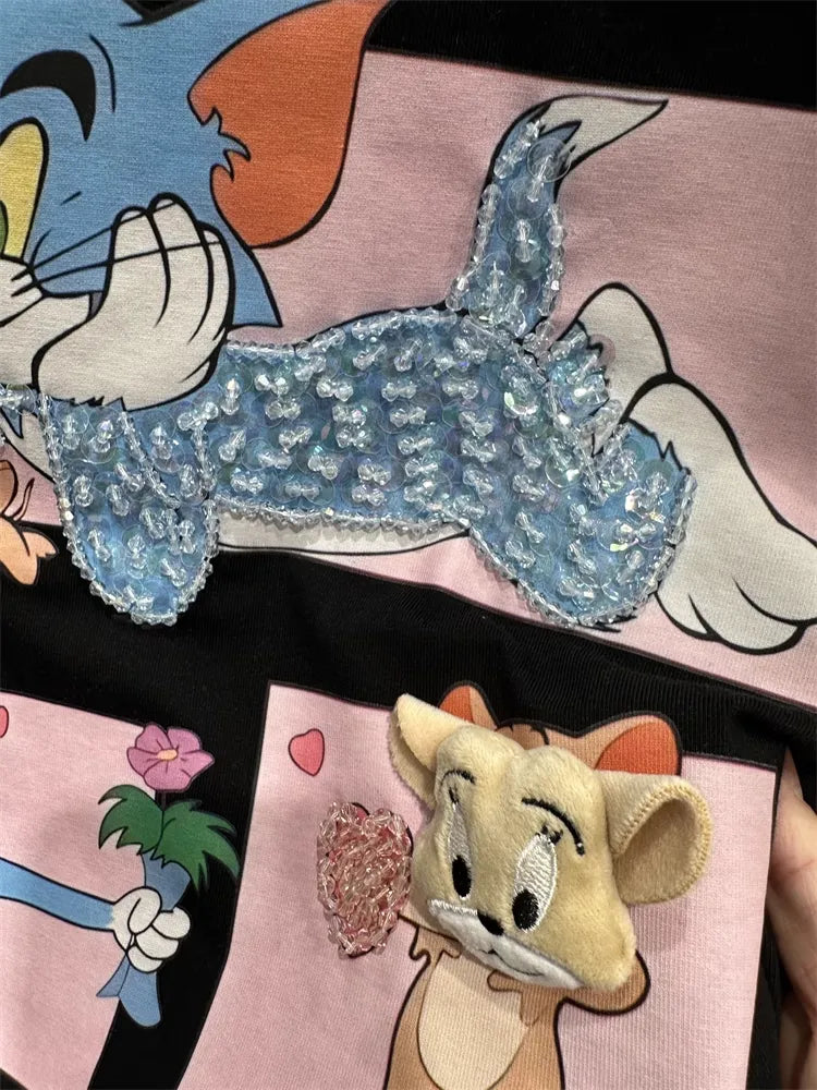 Tom and Jerry - Themed T - shirt: Wear the Classic Cartoon Fun