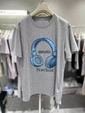 Ears Relaxed Hand-Embroidered Beaded Heavyweight T-Shirt
