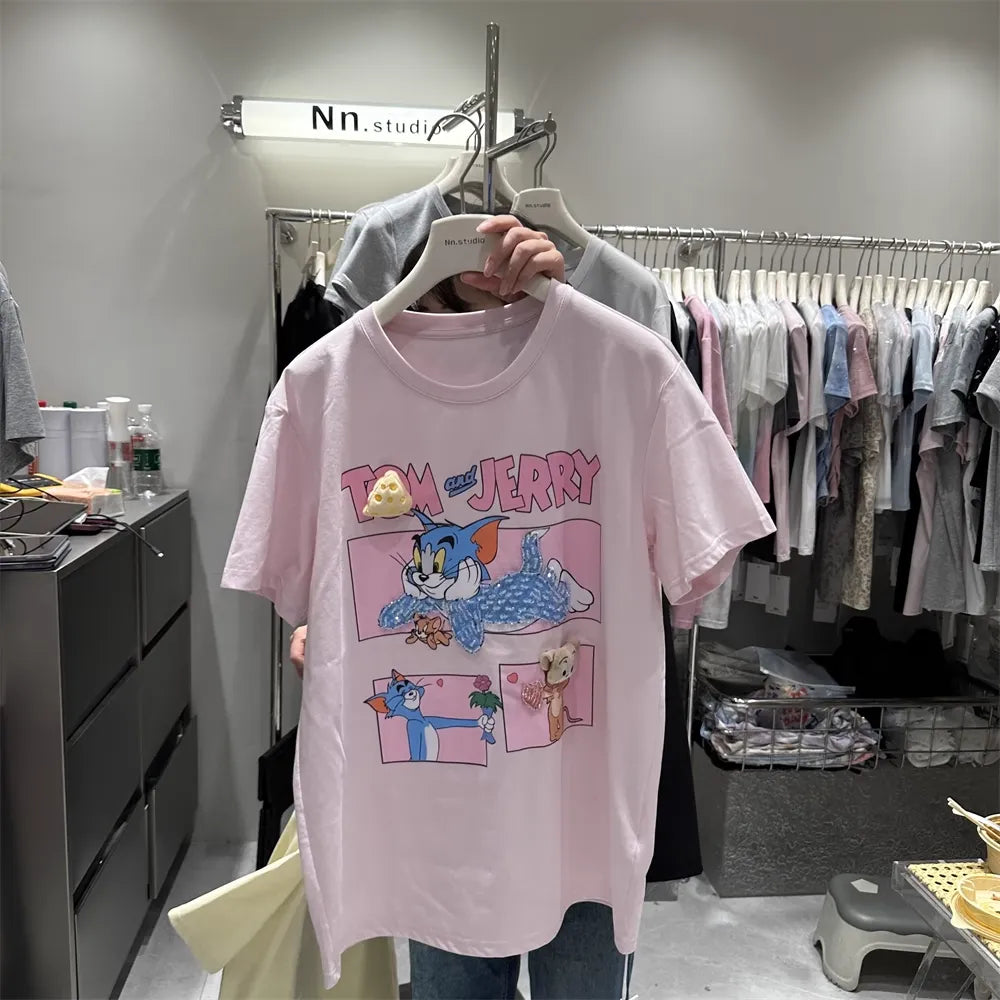 Tom and Jerry - Themed T - shirt: Wear the Classic Cartoon Fun