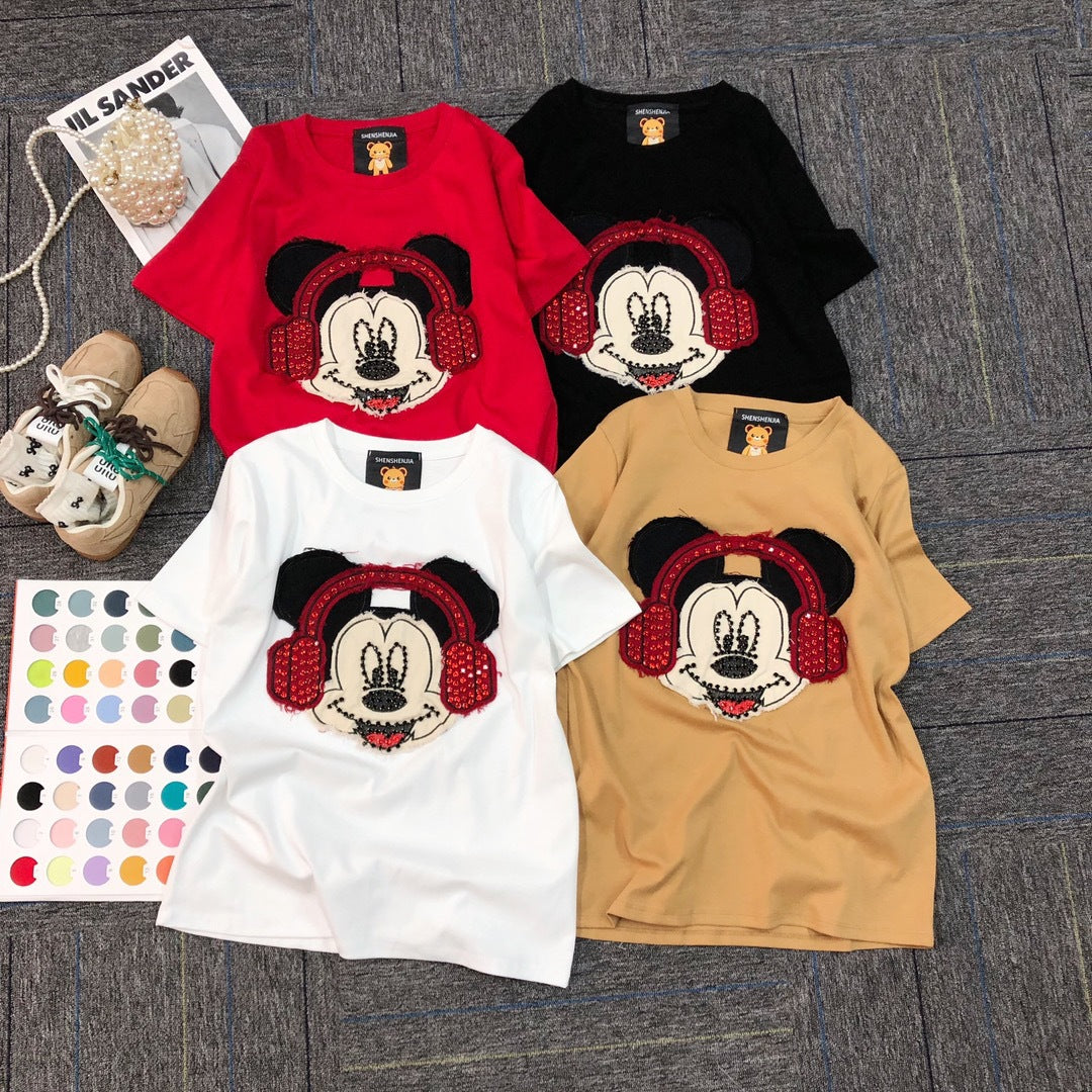 Mickey Diamond Short Sleeve Tee