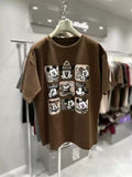 🎀Nine-grid Heavy Three-dimensional Pattern T-shirt