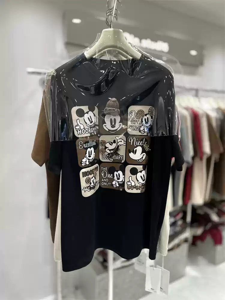 🎀Nine-grid Heavy Three-dimensional Pattern T-shirt