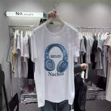 Ears Relaxed Hand-Embroidered Beaded Heavyweight T-Shirt