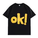EVERYTHING'S OK TEE-Yellow