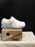 On Cloud 5 white light gray blue