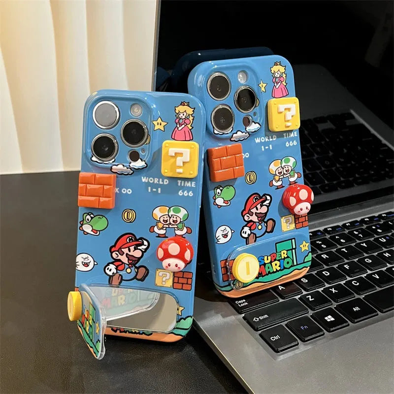 Super Mario - Themed Samsung Case: Carry the Game World in Your Hand