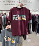 Style On Point🐈 Cat Illustration Tee—3D Accents Tell Stories