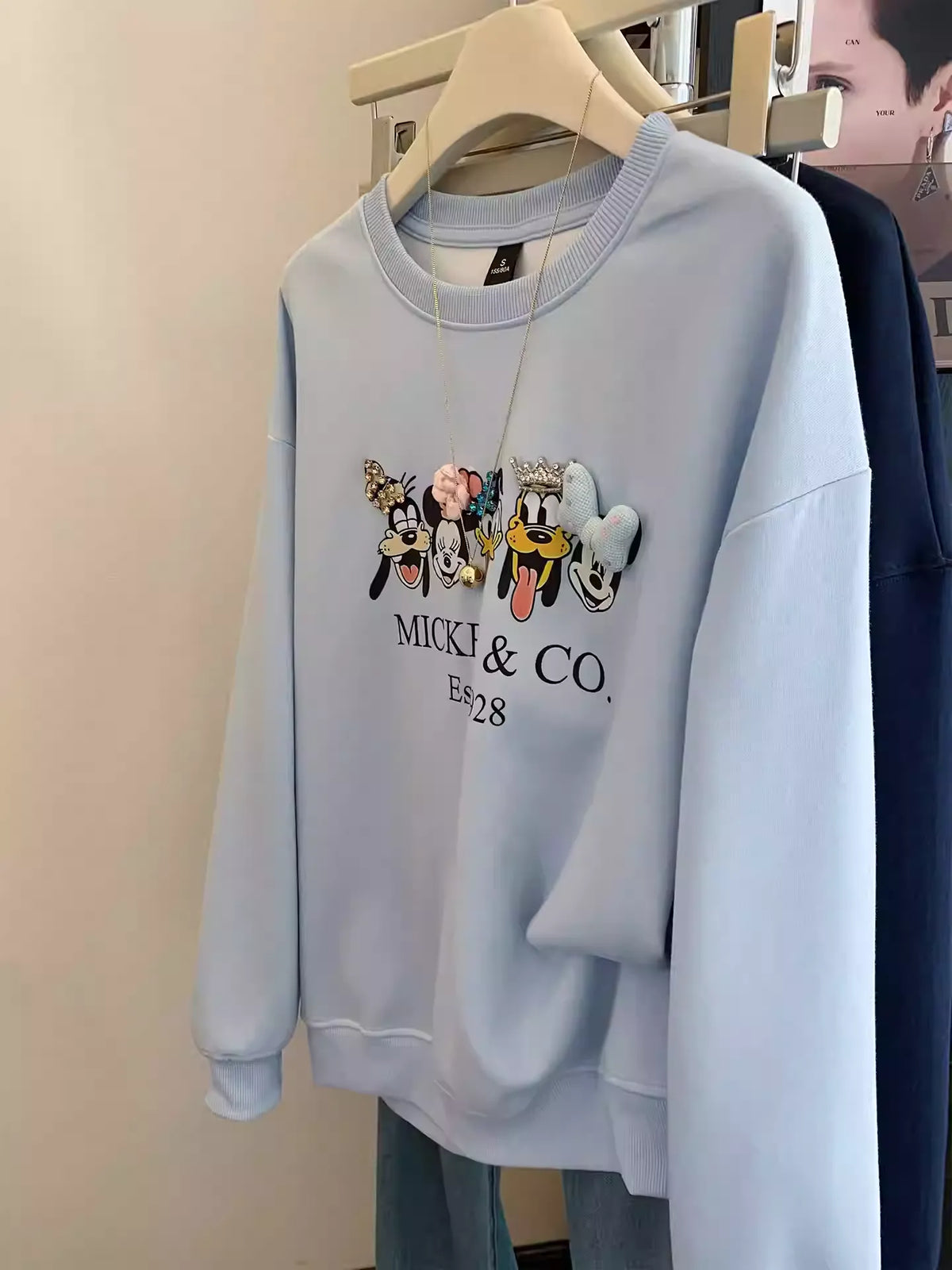 Can't Resist the Cuteness!  Cartoon 3D Decor Sweatshirt